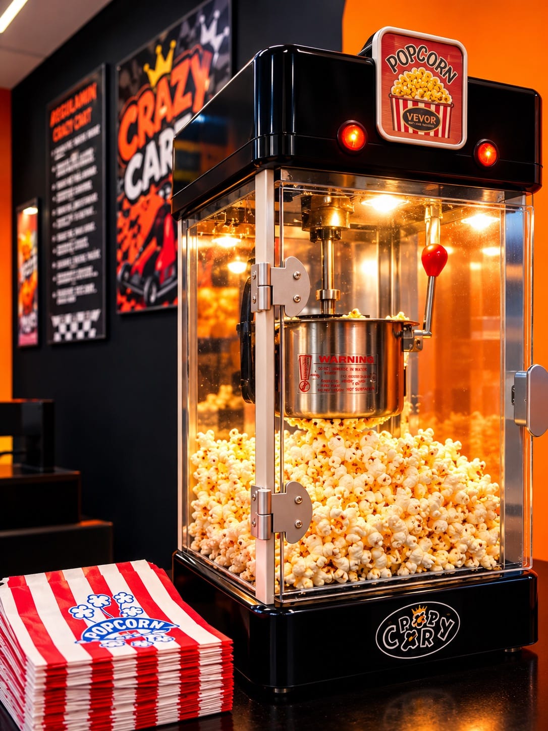 Popcorn na torze